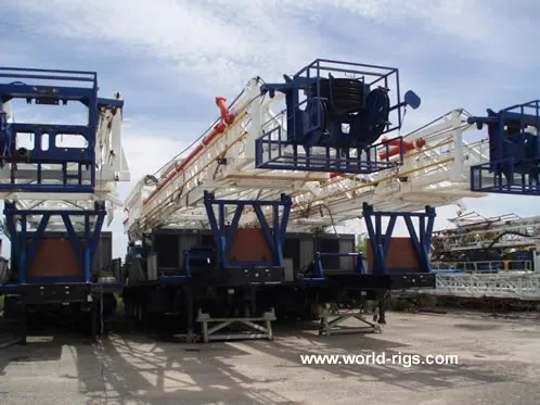 +/- 10,000 Trailer Mounted Drilling Rig for Sale